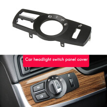 1PCS Car Headlight Panel For- 5/7 Series X3 X4 F01 F02 F03 F10 F18 F07 F06 F25 F26 2008-2017 B