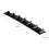 Universal Car Rear Splitter  Bumper Diffuser 7 Fin Rear Bumper Lip Spoiler for    Gloss Black A 5
