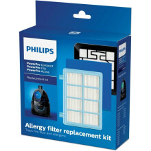 Filtro hepa aspirador - PHILIPS - FC8010/02 - Kit de mantenimiento anti-polvo para aspirador PowerPro