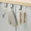 Multi-Purpose Hooks Kitchen Cabinet Door Back Hook Hanging Rack Clothes Coat Hat Towel Hanger Storage Hook White 1