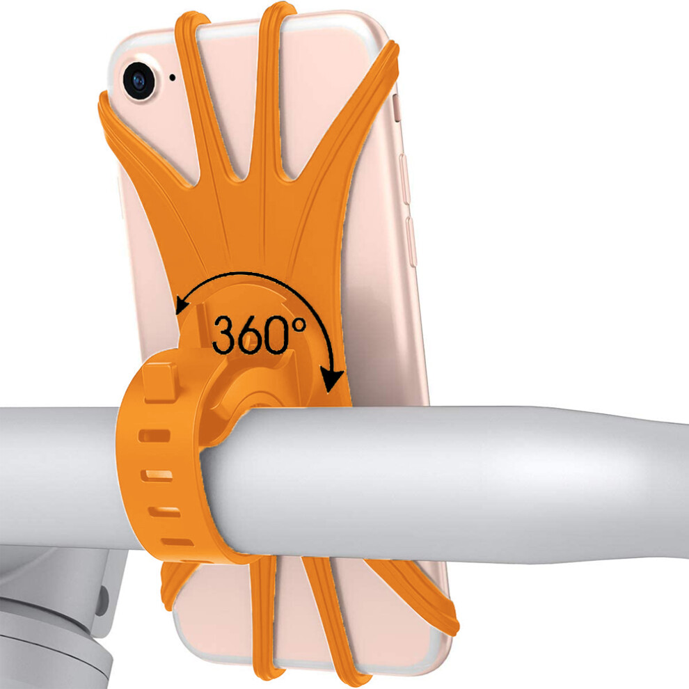 Bike Phone Mount With 360 Rotation, Durable Material Easy Adjustment Stable Grip Secure Hold Wide Compatibility For Seamless Cycling Adventures Safe 9190834915524