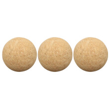 15Stk Strapazierfähige Holz-Kickerbälle Khaki Für Und