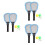 15Stk Kinder Beach Paddle Set Robustem Material Mit 3 Bällen 6