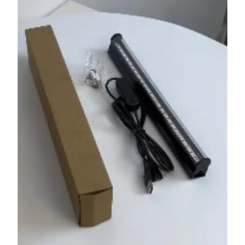 1 pack barre LED UV noire 28 cm 5 W 1