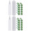 2Sets Garten Pflanzkörbe Mit , Transparente Töpfe Für 5