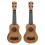 4Stk Ukulele Spielzeug Bunt Pädagogisch Für Kinder 1