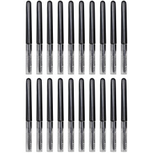 40Stk Langlebige Schwarze Nylon Augenbrauen- Und Wimpernbürsten