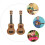 4Stk Ukulele Spielzeug Bunt Pädagogisch Für Kinder 8