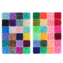 Polymer Clay Flat Beads for Bracelets Assorted Color DIY Jewelry