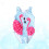 3Stk Badeanzug Einteiler Flamingo Cartoon Mehrfarbig Elastisch 9