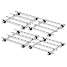 4Pcs Stainless Steel Trivet for Pots and Pans Pot Trivets Cooling Racks for Hot Pads Cooking and Baking Pans Holder