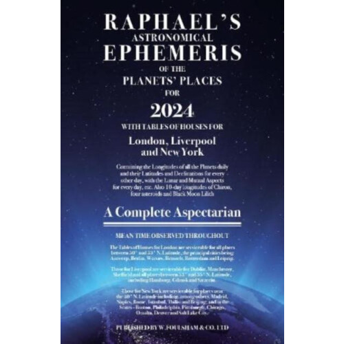 Raphaels Ephemeris 2024 by Edwin Raphael Paperback Book