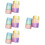 24Rolls Colored Sticky Ball Tapes for Stress 9