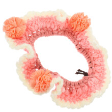 2Stk Rosa Katzenhalsband Mit Blüten, Verstellbar Und Hautfreundlich