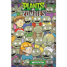 Plants vs. Zombies Volume 21 Impfestation by Breckel Heather Hardcover
