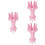 3Stk Runde Strickrahmen Set, Pink, , Ideal Für Anfänger 4