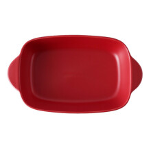 2Stk Doppelte Keramik Backblech Rot, Ideal Für Ofen Und Pizza