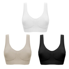 9Stk Nahtlos Damen Sport Yoga Fitness Bunt Polster