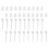 2Sets Kunststoff Ohrringretainer Transparent Leicht Und Robust 9