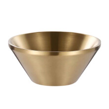 4Stk Mehrzweck Dessertschüsseln Gold Eisschalen Salatschalen
