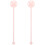 2Stk Multifunktionaler Milchpulver Rührstab Pink 3