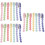 21Rolls Round Size Label Self-Adhesive Sticker for Clothing Apparel 6