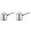 2Stk Strapazierfähiger Haushalt Frothing Pitcher Silber 2