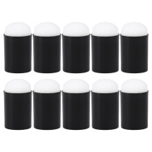 20Stk Schwarze Finger Dauber Mit Griff Für Kinder Und Kunstwerke