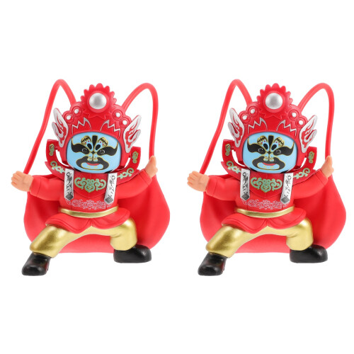 2Stk Chinesische Opern Puppe Gesicht Wechselnd, Langlebig 1