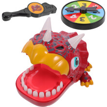 5Sets Lustiges Dinosaurier Finger Spielzeug Rotes Kinder Zahnspiel
