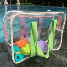PVC Transparente Handtasche Damen Sommer KapazitäT UmhäNgetasche Kunststoff Strand Wasserdichte Damentasche Freizeittasche A