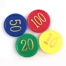 160Stk Farbige Runde Zählchips Spielsteine Lernmaterial Für Spiele