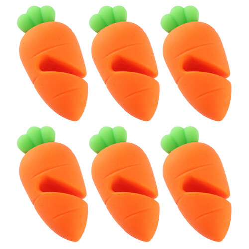 30Stk Karotten Silikon Kochtopf Überkochschutz Lebendig Orange 1