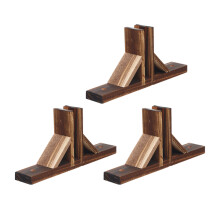 6Pièces Support Base Clôture Bois, Fixation Anti-Basculement