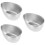 3Pièces Bols Repas Cuisson Œufs Pudding Argenté 9