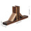 6Pièces Support Base Clôture Bois, Fixation Anti-Basculement 10