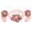 2Ensembles Accessoires Bébé Rose Confortables : Bandeau 8