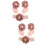 2Ensembles Accessoires Bébé Rose Confortables : Bandeau 6