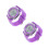 2Pièces Enfants LED Violet Durable Cadeau Polyvalent 9