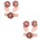 2Ensembles Accessoires Bébé Rose Confortables : Bandeau 5