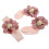 2Ensembles Accessoires Bébé Rose Confortables : Bandeau 7
