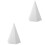 2Pièces Sculpture Décorative Plâtre Croquis 5