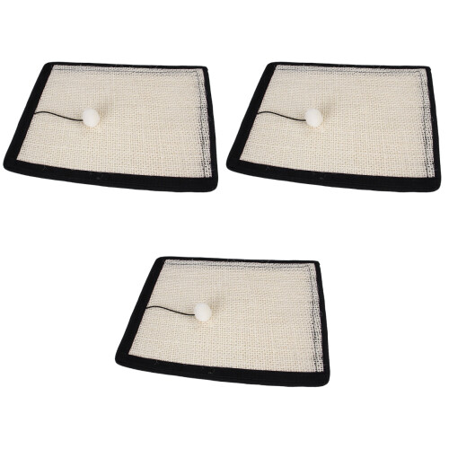 3Pièces Griffoir Chat Sisal Pour Protection 2
