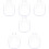 6Pièces Bols Trempage Ongles Usage Pro Domestique 11