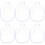 6Pièces Bols Trempage Ongles Usage Pro Domestique 3
