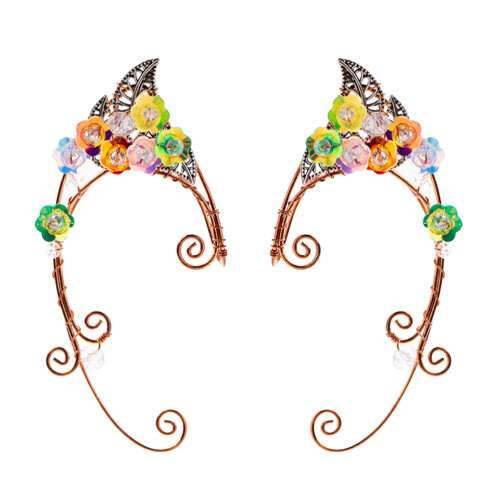 3Paires Oreilles Clips Boucles Multi Couleurs Faciles À 1