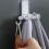 Kitchen Flower-Shaped Rag Rack with Hook Storage Organizer Wall-Mounted No Drilling Spatula Spoon Rack Towel Shelf B 4