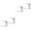 2Ensembles Support Casque Aluminium Design Simple Argent 2