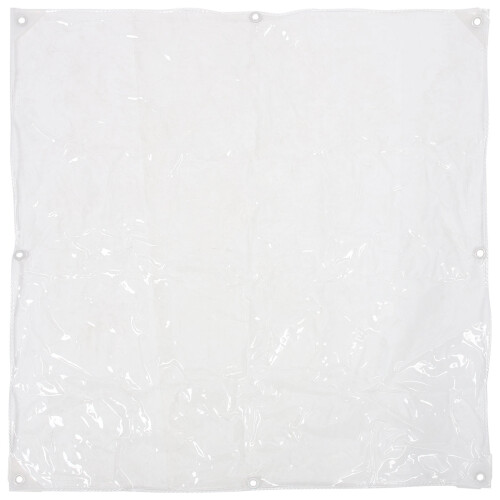 4Pièces Bâche PVC Claire Pour Jardin Camping