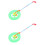 2Pièces Walker Plastique Bébé Jouet D'equilibre Et 6